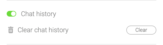 Chat History
